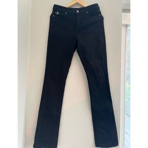 Second Yoga High Rise Black Jeans